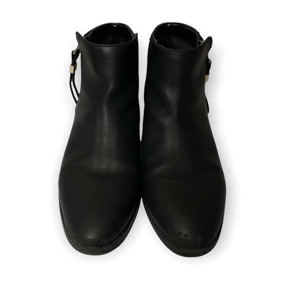 Expression Vegan Leather Zipper Ankle Boot - Picture 7 of 14